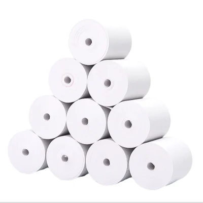 Caja 50 Rollos Papel Térmico 80x80mm para Impresora Térmica