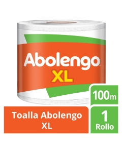 Toalla de Papel Bajo Metraje HD Blanca Xl 100 MT x 1 Rollo