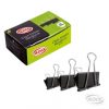 Clip Doble Negro 12 UND 41 MM
