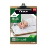 Anotador de Madera con Apretador Simple Oficio