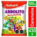 Arbolitos Caramelos Surtidos 100 UND 430 GR