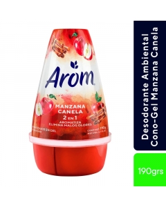 Aromatizante En Gel Cono 190 GR Manzana Canela
