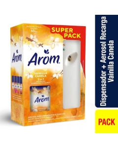 Dispensador Aromatizacion Aut Vainilla Canela 250 ML