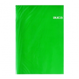 Carpeta Archivador Plastificado con Gusano Verde