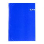Carpeta Archivador Plastificado sin Gusano Azul