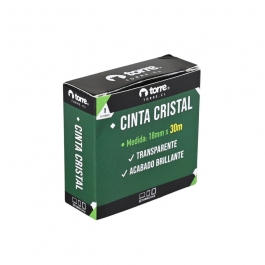 Cinta Adhesiva Cristal Transparente 18 MM x 30 MT