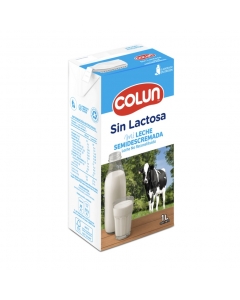 Leche Blanca Semi Descremada Sin Lactosa 1 LT