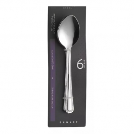 Cucharas de Acero Inoxidable 6 UND