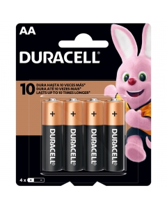 Pilas Aa Alcalinas 15 V 4 UND