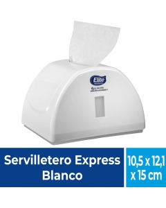 Dispensador Servilleta Express Plastico Blanco