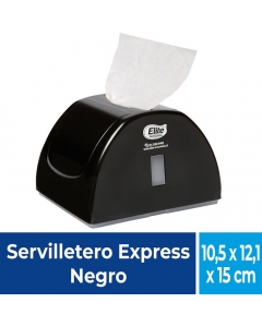 Dispensador Servilleta Express Plastico Negro