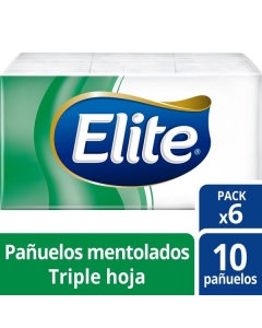 Panuelos Desechable Ht Con Mentol 10 Hjs x 6 Pqtes
