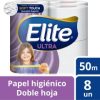 Papel Higienico Bajo Metraje HD Ultra 50 MT x 8 Rollos