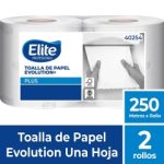 Toalla de Papel Alto Metraje HS Evolution Plus 250 MT x 2 Rollos