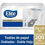 Toalla de Papel Interfoliada HD Ext Blanca Excellence 200 Hjs x 18 Pqtes