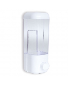 Dispensador Jabon Granel 500 ML Plastico Blanco
