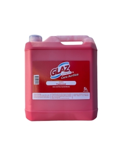 Cera Acrilica Roja Autobrillo 5 LT