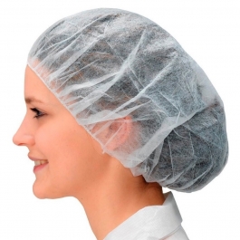 Gorro Clip Blanco 100 UND