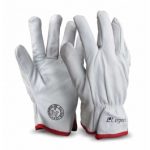 Guante Cabritilla Legend Cromo Blanco sin Forro Talla XL