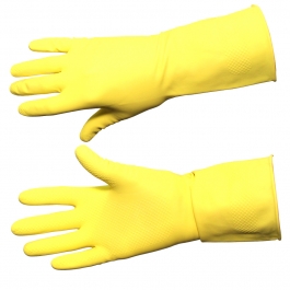 Guante Latex Doméstico Amarillo