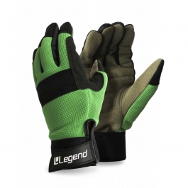 Guante Legend Mechanic Pro Verde Talla L
