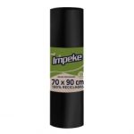 BOLSAS DE BASURA NEGRO ROLLO 10 UND70 x 90 CM 16 µm