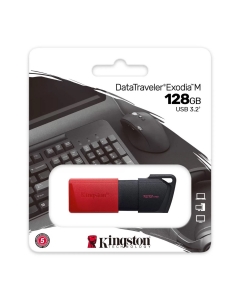 Pendrive Usb 32 Flashdrive Datatraveler Exodia 128 Gb