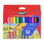 Lápices Marcadores de Colores Jumbo 12 Und