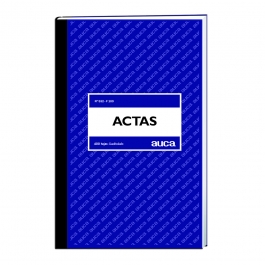 Libro de Acta Tapa Dura 400 HJS