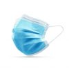 Mascarillas Desechables 3 Pliegues 50 UND Celeste