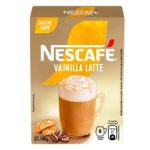 Cafe Instantaneo Caja Sachet Vainilla Latte 148 GR 8 Sobres