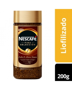 Cafe Instantaneo Fina Seleccion Frasco Vidrio 200 GR