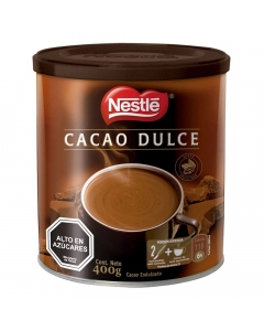 Chocolate Cacao Dulce En Polvo Tarro 400 GR