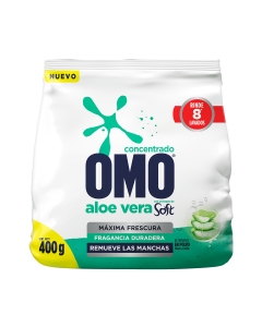 Detergente En Polvo Ropa Con Soft Aloe Vera 400 GR