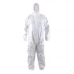 Overol Buzo Desechable Laminado Blanco