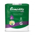 Pañales Adulto Unisex Incontinencia Fuerte Basic Talla G 8 UND