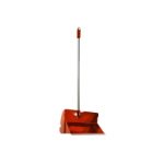 Pala de Basura Vaivén con Mango Metálico color Roja