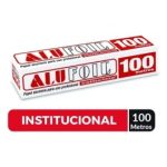 Papel Aluminio 100 MT Alufoil