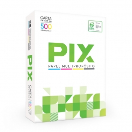 Papel Fotocopia - Carta 500 HJS / 75 GR Pix