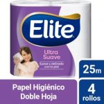Papel Higiénico Bajo Metraje H/D Ultra 25 MT x 4 Rollos