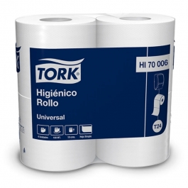 Papel Higiénico Bajo Metraje H/S Universal 100 MT x 4 Rollos