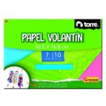 Papel Volantín Imagia 10 Pliegos 7 Colores 50,8 x 76,8 CM