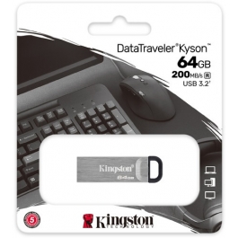 Pendrive USB 3.2 Flashdrive DataTraveler Kyson de 64GB