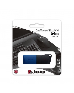 Pendrive Usb 32 Flashdrive Datatraveler Exodia 64 Gb