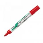 Marcador Pizarra Metalico Recargable Punta Redondarojo