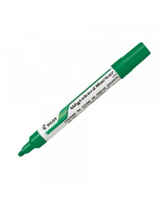 Marcador Pizarra Metalico Recargable Punta Redondaverde