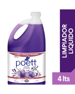 Limpiador de Piso Desinfectante Frescura de Lavanda 4 LT