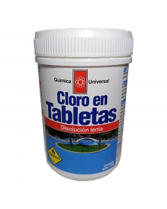 Cloro Piscina En Tabletas 1 KG 5 Pastillas x 200 GR