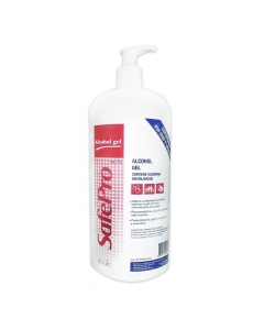 Alcohol Gel Antibacterial Con Dosificador 1 LT