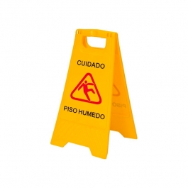 Señalética Piso Húmedo Amarilla